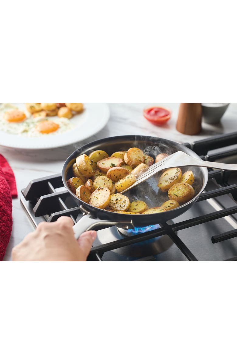 KITCHENAID NITRO 8.5-in. Carbon Steel Skillet, Alternate, color, Black