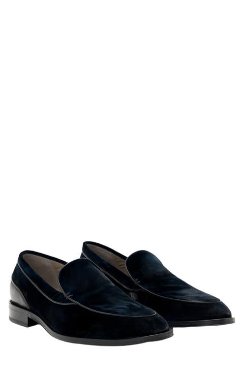 Gabriel Velvet Loafer