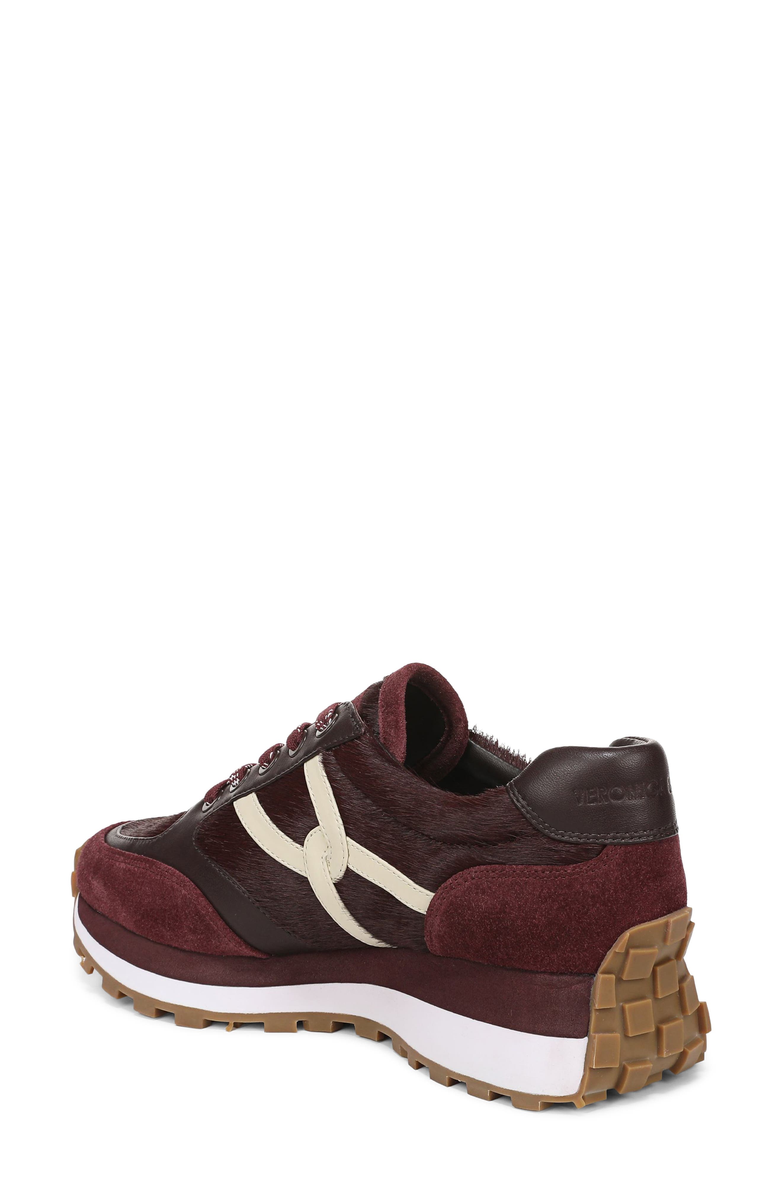 Valentina Slip-On Sneaker, Alternate, color, BURGUNDY SUEDE