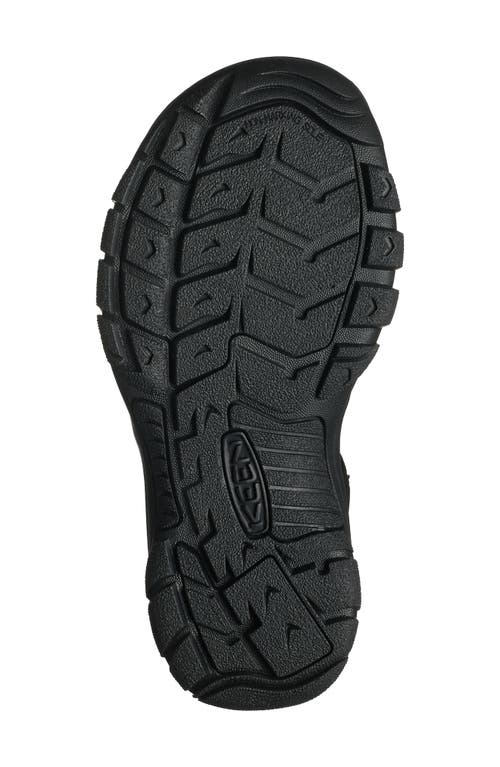 Keen Newport H2 W-triple In Triple Black