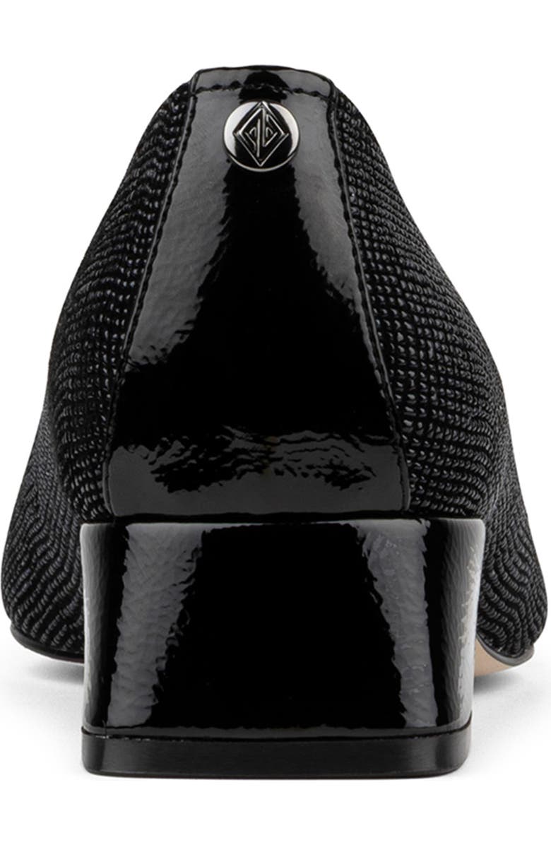 Donald Pliner Cap Toe Pump, Alternate, color, Black