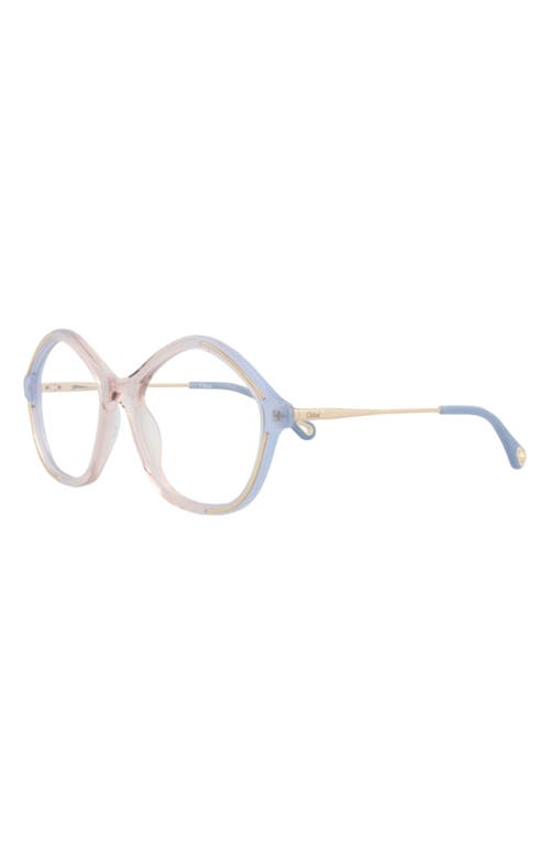 Chloé 52mm Round Optical Glasses