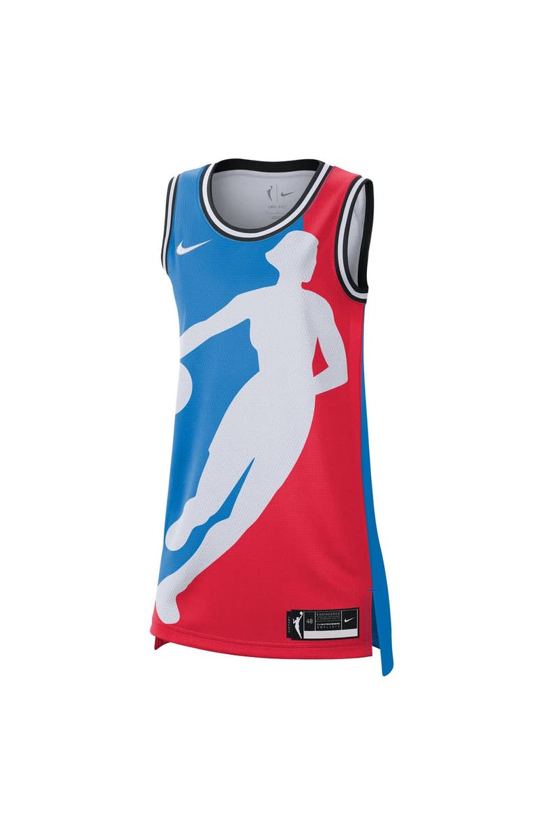 Nike Unisex Nike  WNBA Blue  Legends Victory Jersey, Alternate, color, Blue