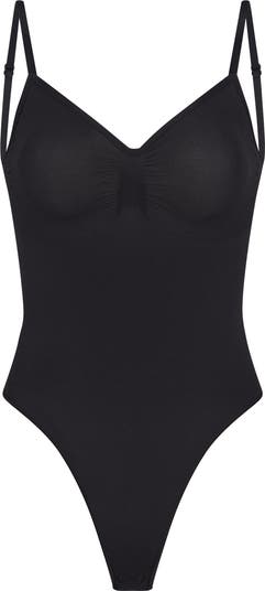 Seamless Sculpt Low Back Thong Bodysuit