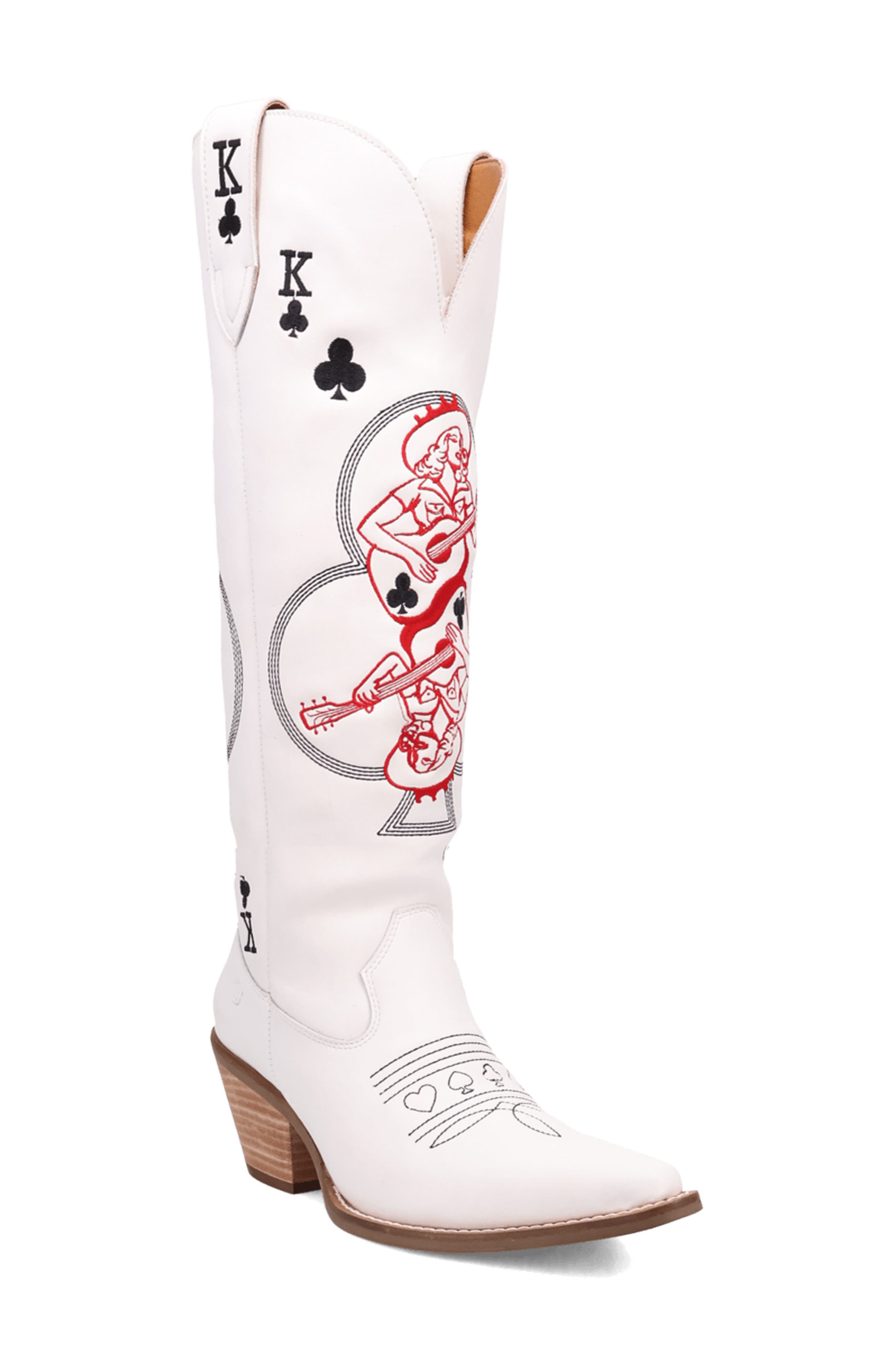 King of Clubs Western Boot