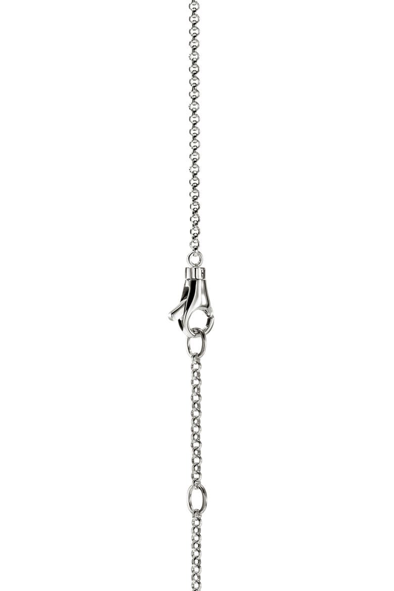 JH Essential Cross Pendant Necklace, Alternate, color, SILVER
