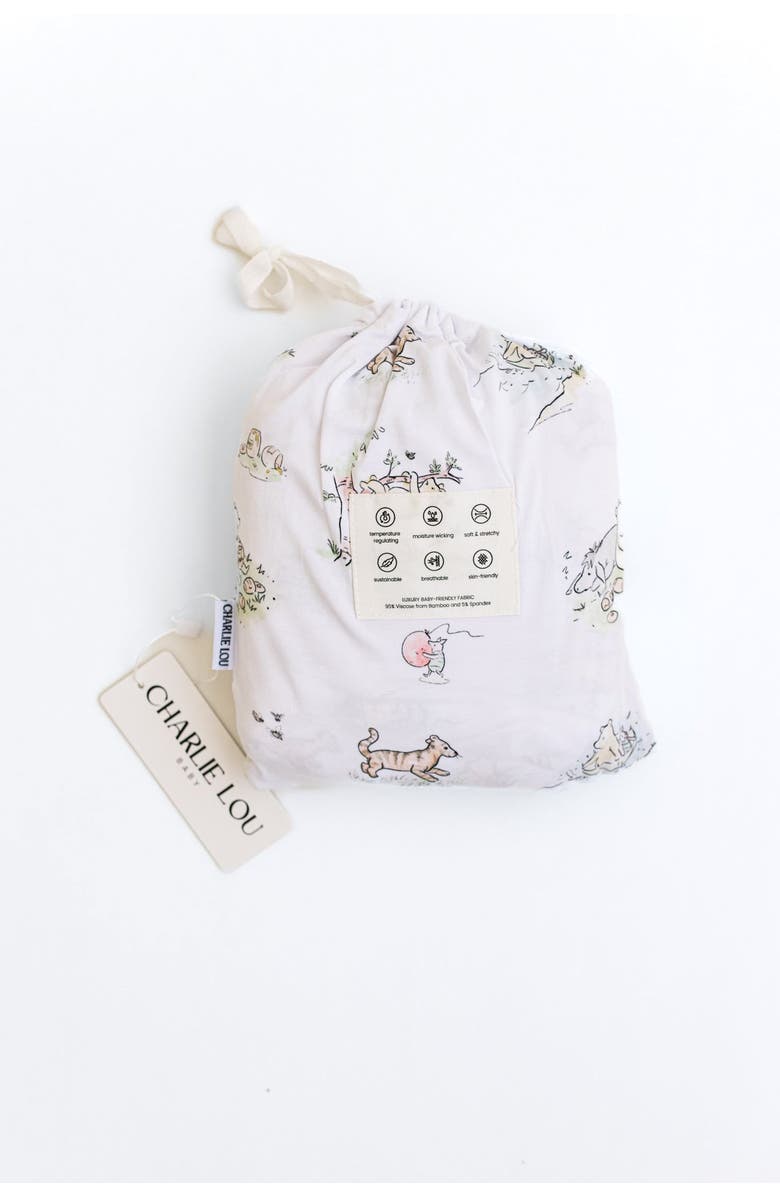 Charlie Lou Baby<sup>®</sup> Winnie the Pooh Crib Sheet, Alternate, color, 