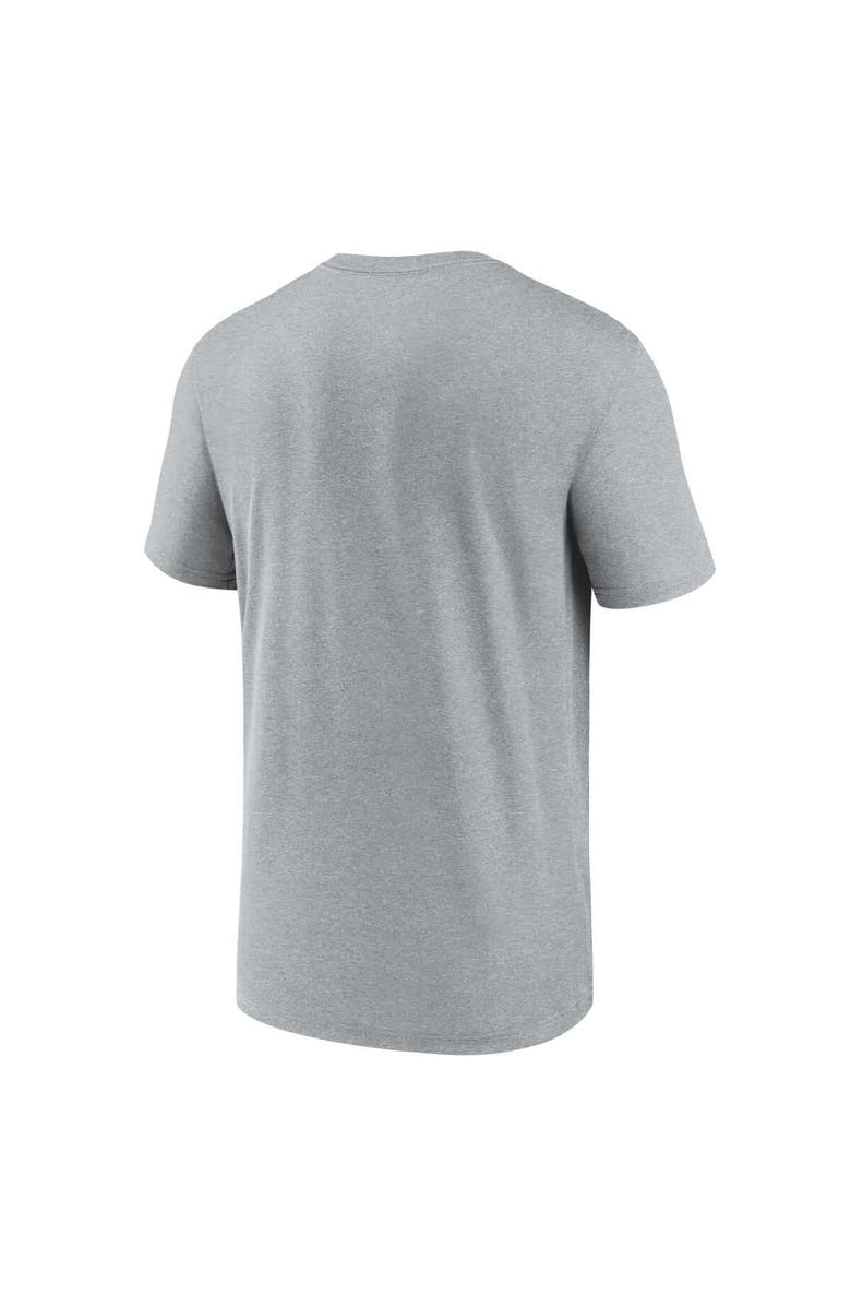Nike Men's Nike  Heather Gray Cincinnati Reds Tricode Legend Performance T-Shirt, Alternate, color, 