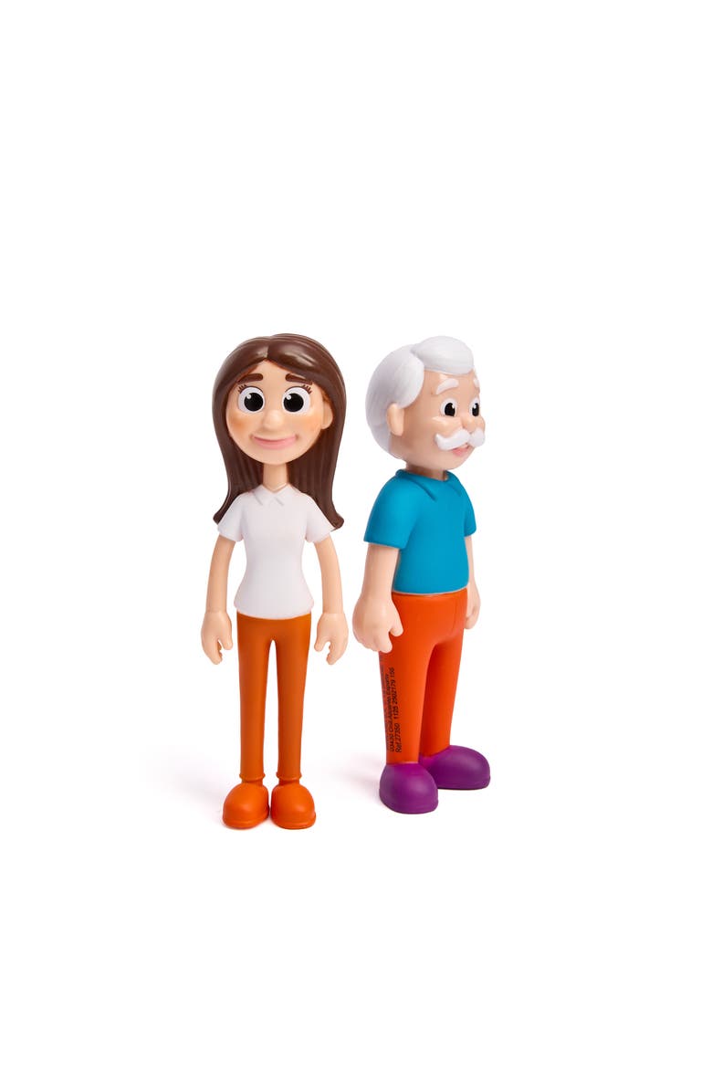 Miniland Light-Skinned Family, Alternate, color, Multi