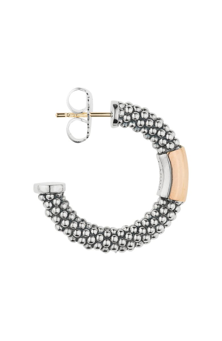 LAGOS High Bar Hoop Earrings, Alternate, color,