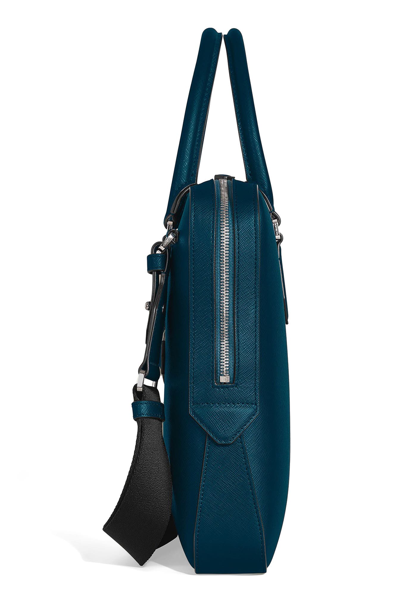 Montblanc Sartorial Thin Saffiano Leather Document Case, Alternate, color, 