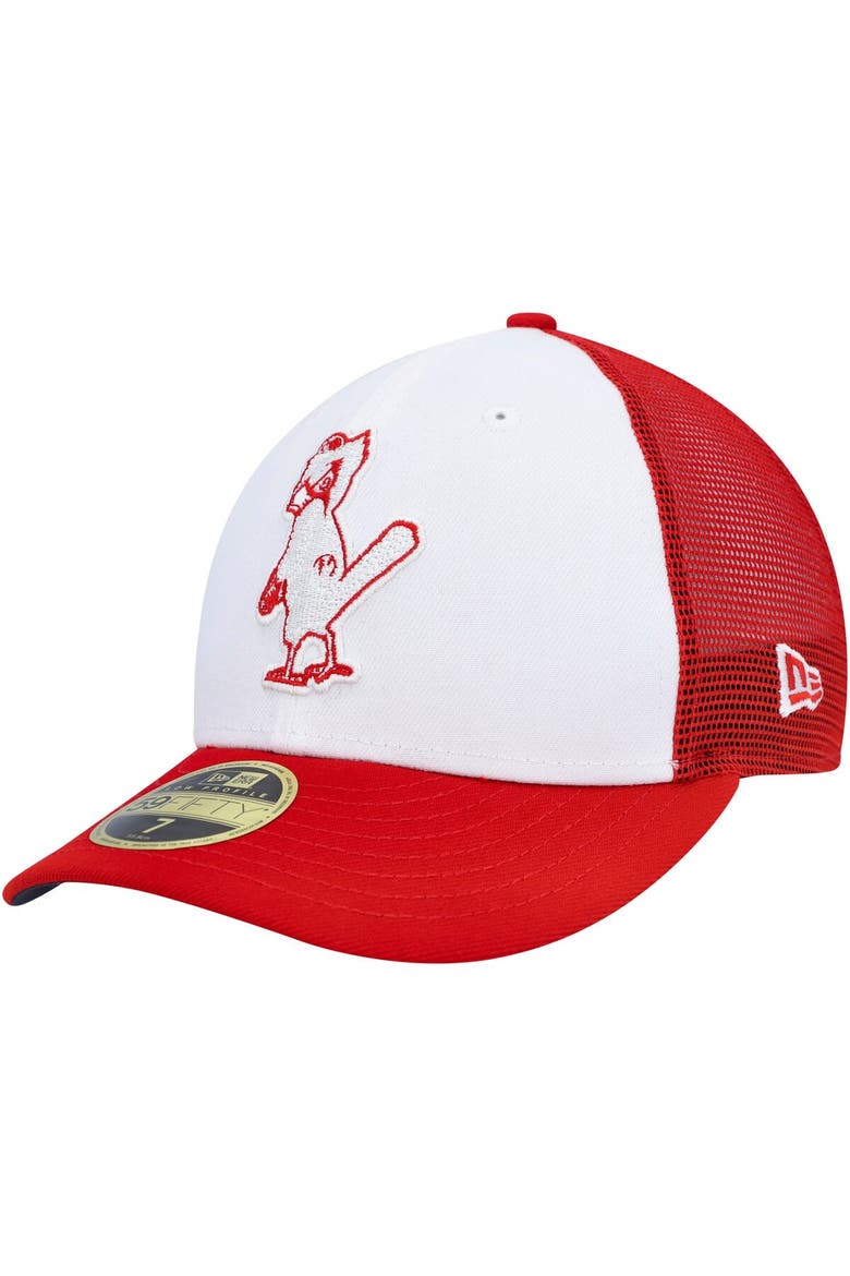 Men's New Era White/Red St. Louis Cardinals 2023 On-Field Batting Practice Low Profile 59FIFTY Fitted Hat, Alternate, color, White