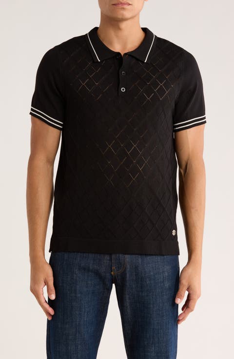 Short Sleeve Knit Sweater