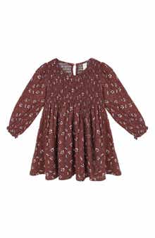 Capri Harvest Berry Smocked Dress