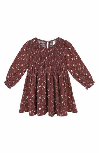 Capri Harvest Berry Smocked Dress