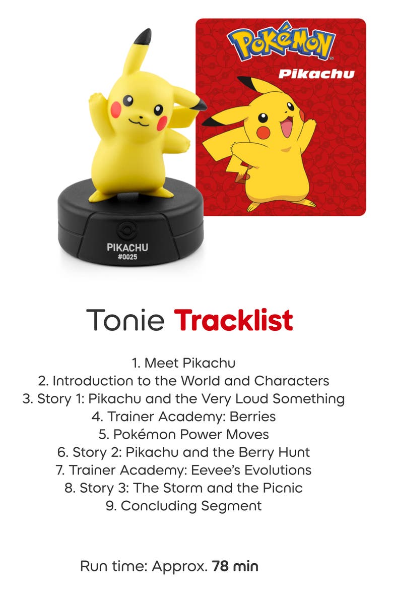 Pokmon 4-Piece Tonie Set, Alternate, color, MULTICOLOR