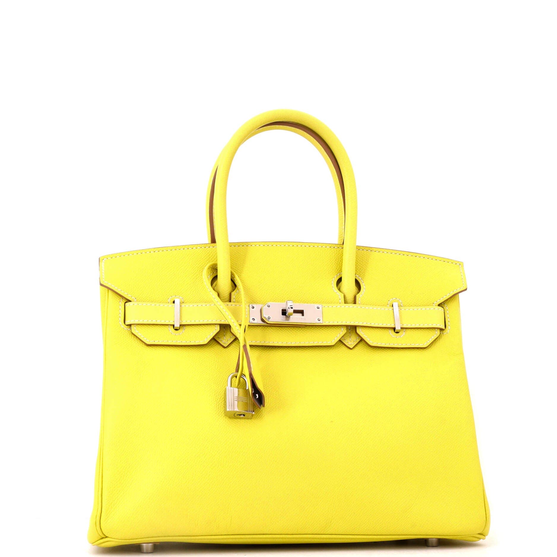 Candy Birkin Bag Epsom 30, Alternate, color, Yellow