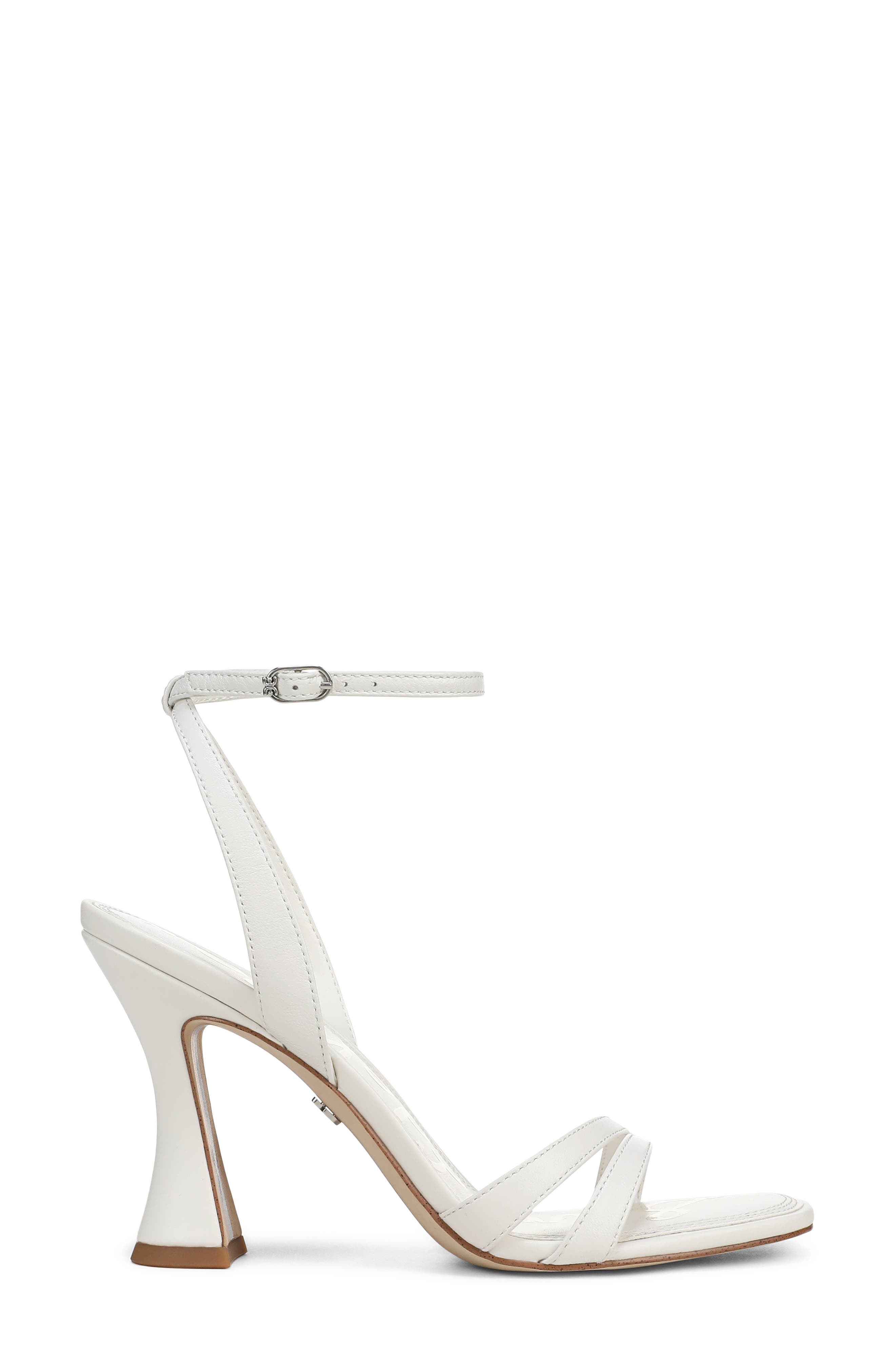 Junie Ankle Strap Sandal, Alternate, color, BRIGHT WHITE