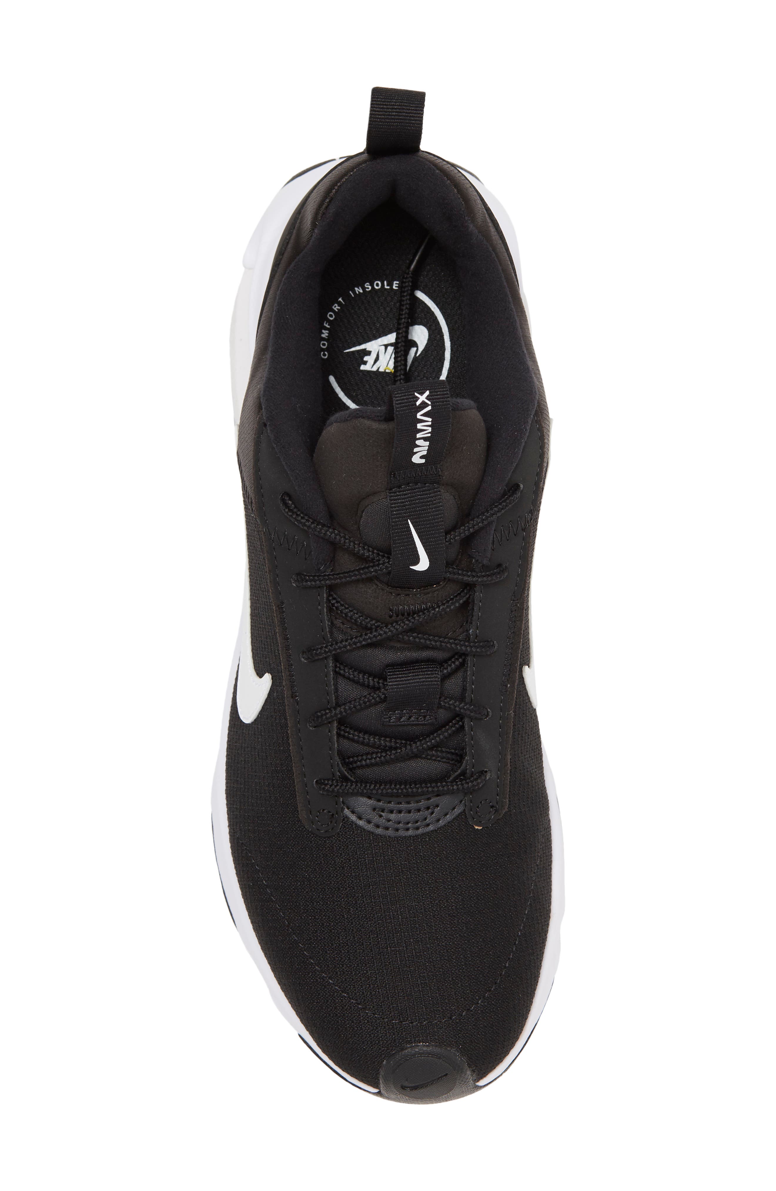 Nike Air Max Interlk Lite Sneaker, Alternate, color, Black/ White