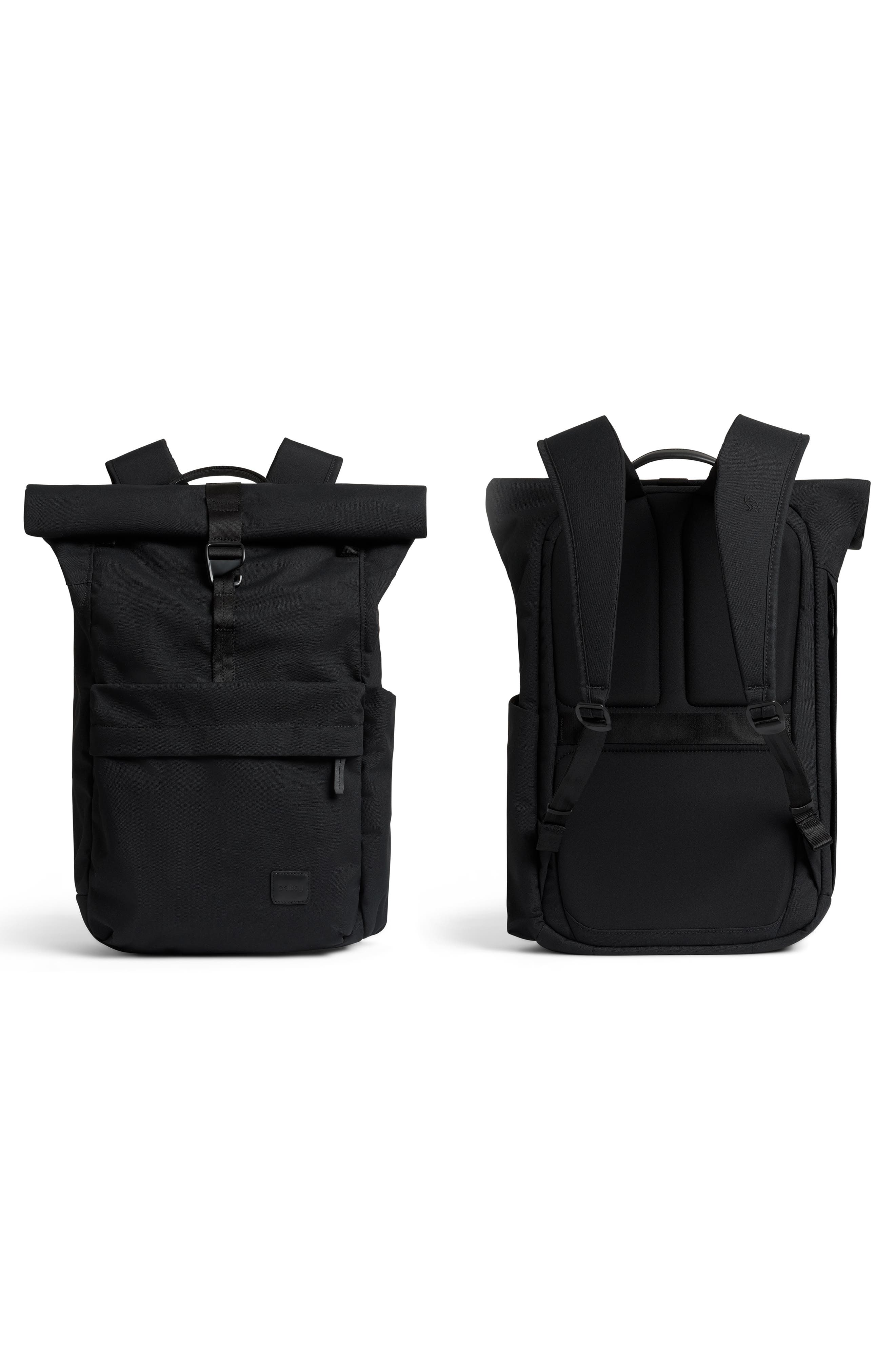 Bellroy Classic Roll Top Water Resistant 16L Backpack, Alternate, color, Black