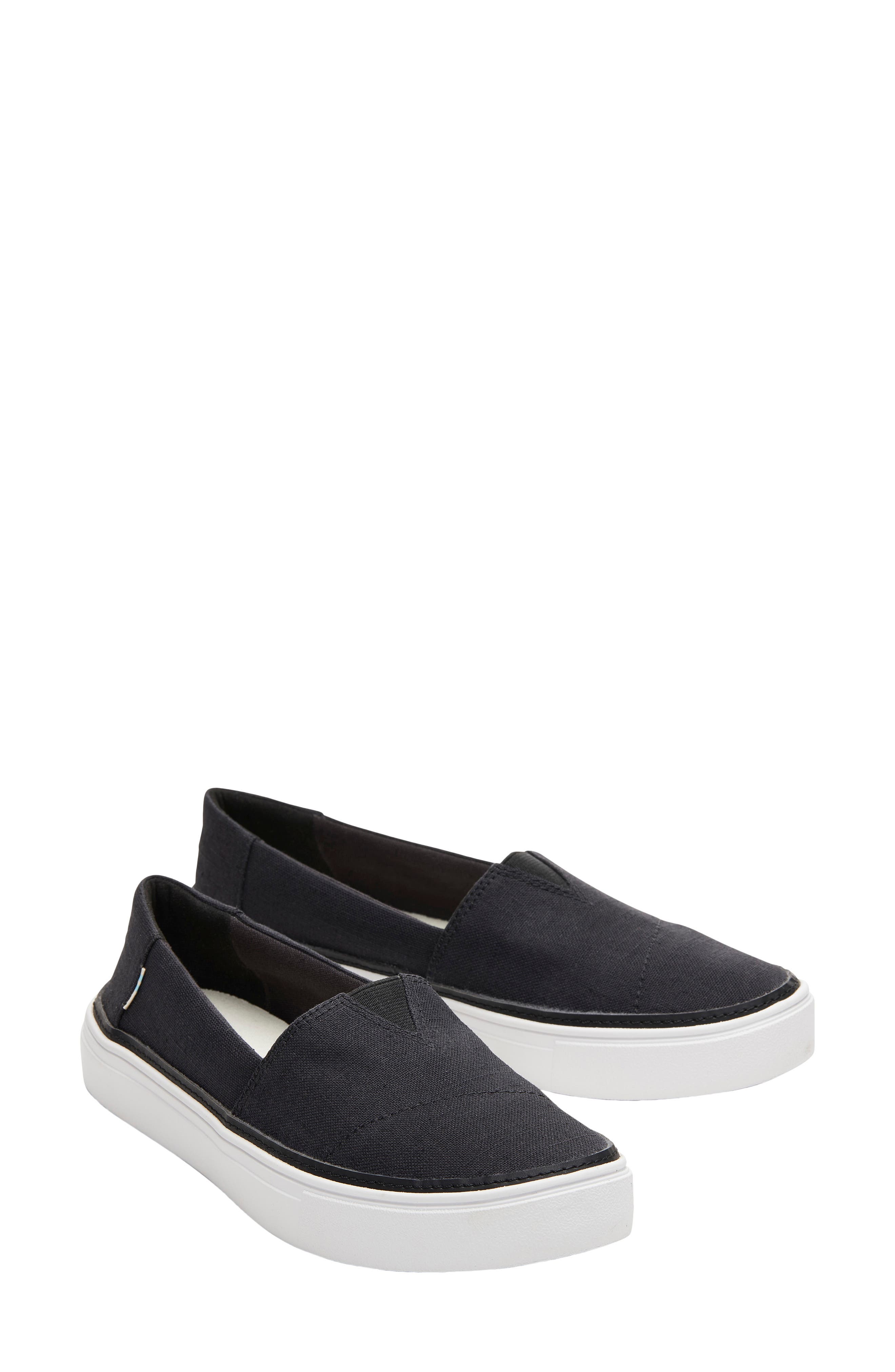 TOMS Parker Platform Slip-On Sneaker, Main, color, 