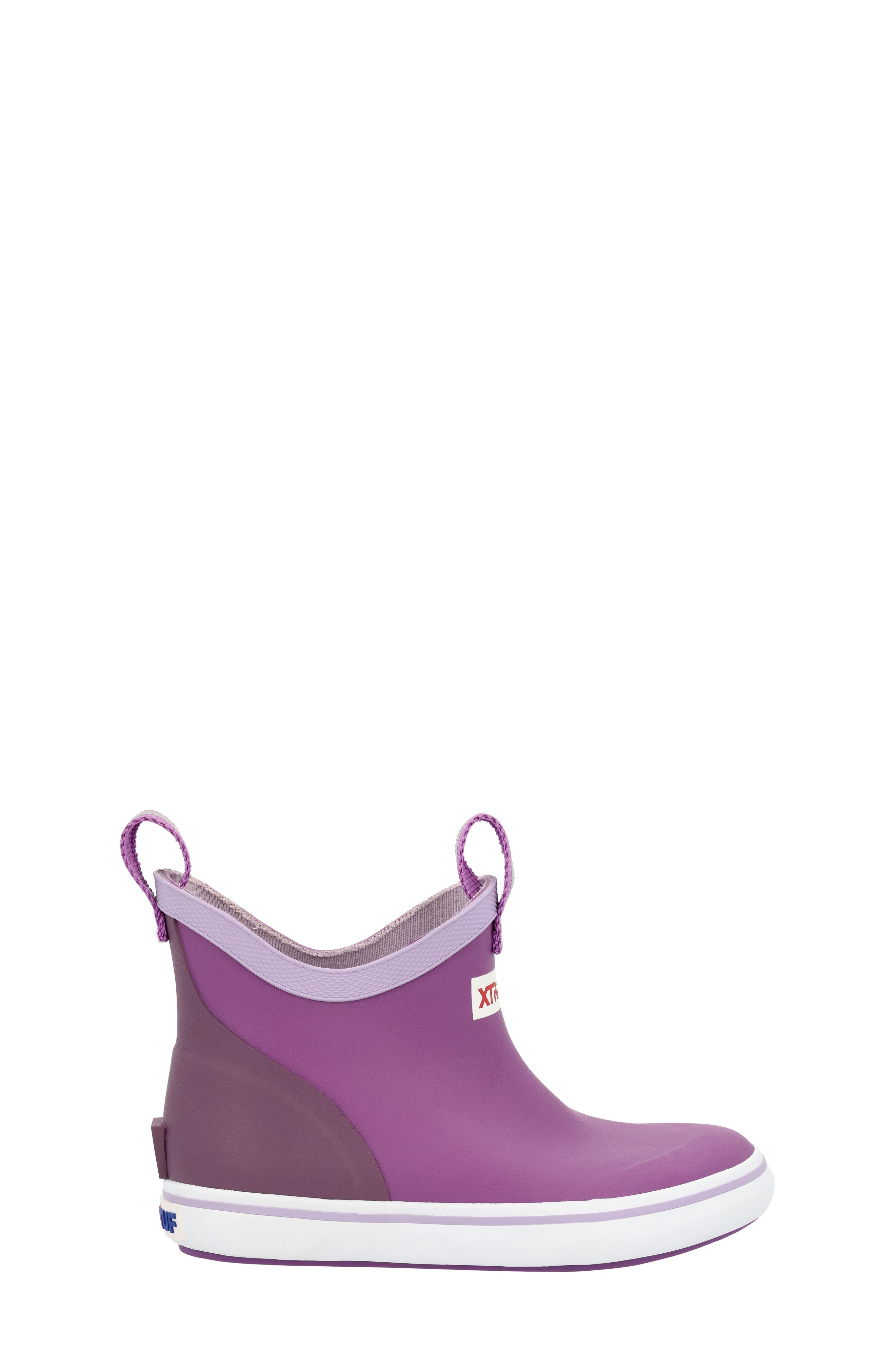 XTRATUF Kids' Ankle Deck Boot, Alternate, color, Purple