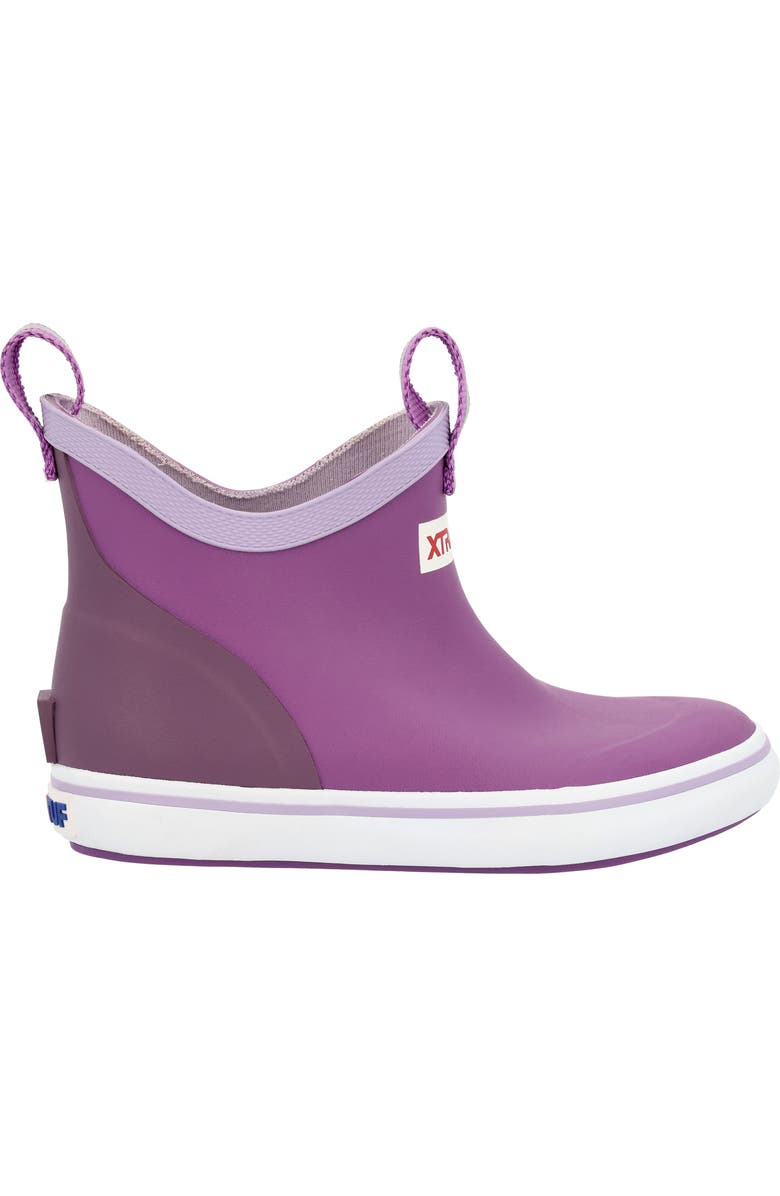 XTRATUF Kids' Ankle Deck Boot, Alternate, color, Purple