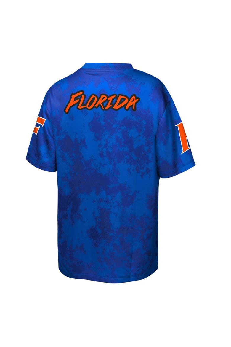 Youth Outerstuff  Royal Florida Gators Off-Side Sublimated T-Shirt, Alternate, color, Royal