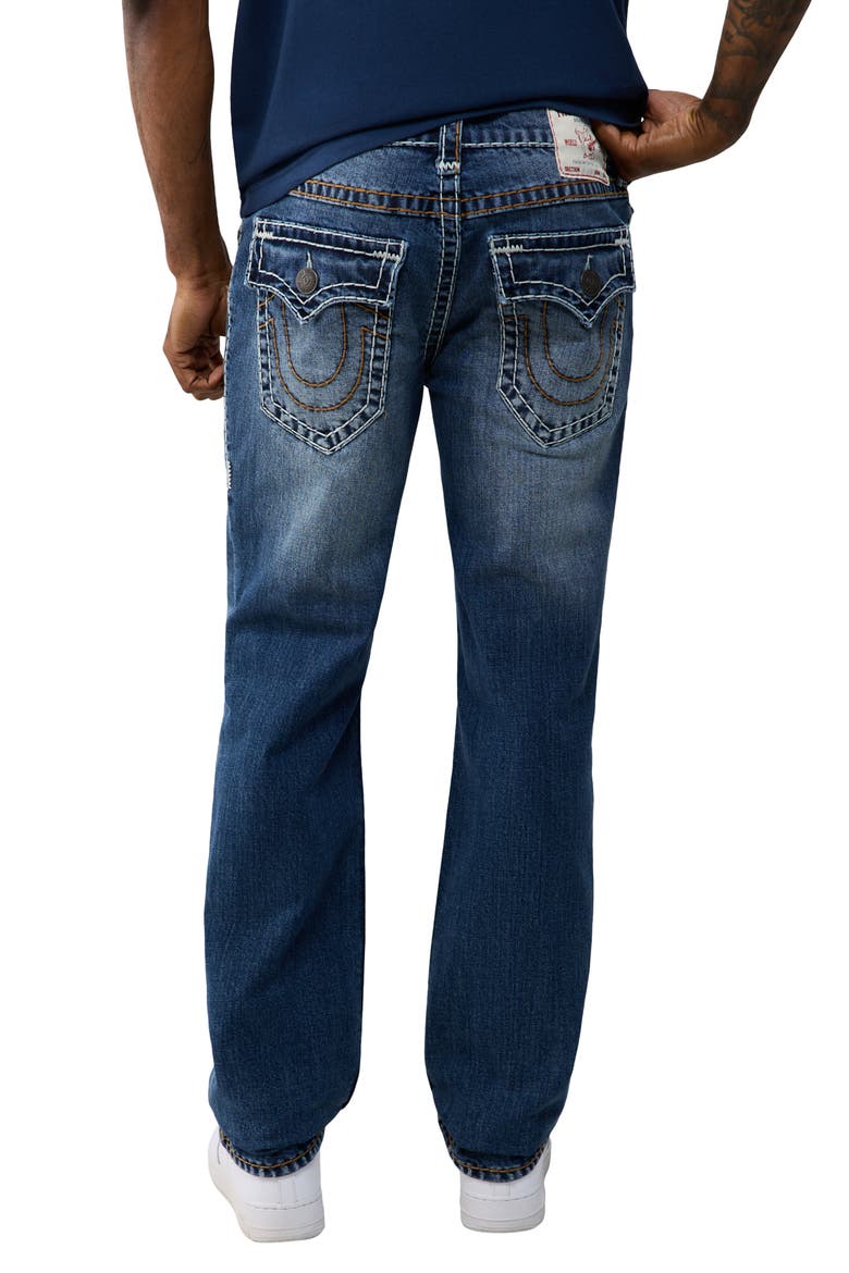 Ricky Super T Flap Straight Jeans, Alternate, color, CITY WEST FADE DARK WASH
