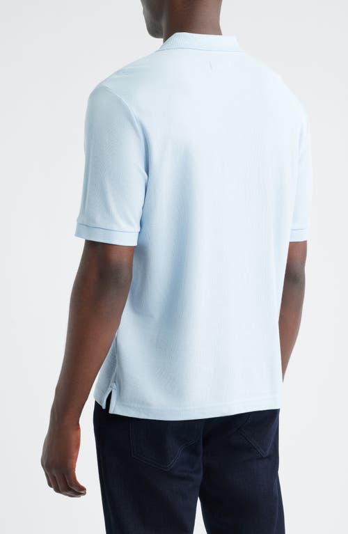 Nordstrom Pima Cotton Piqué Polo In Blue