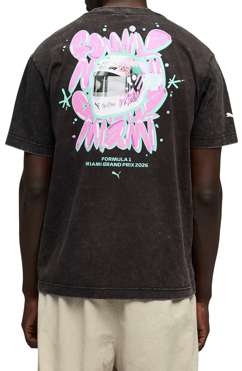 PUMA F1 Miami Go Wild Cotton Graphic T-Shirt, Alternate, color, 