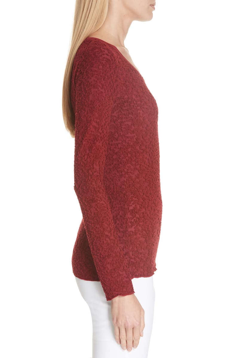 rag & bone Collier Jacquard Top, Alternate, color, 