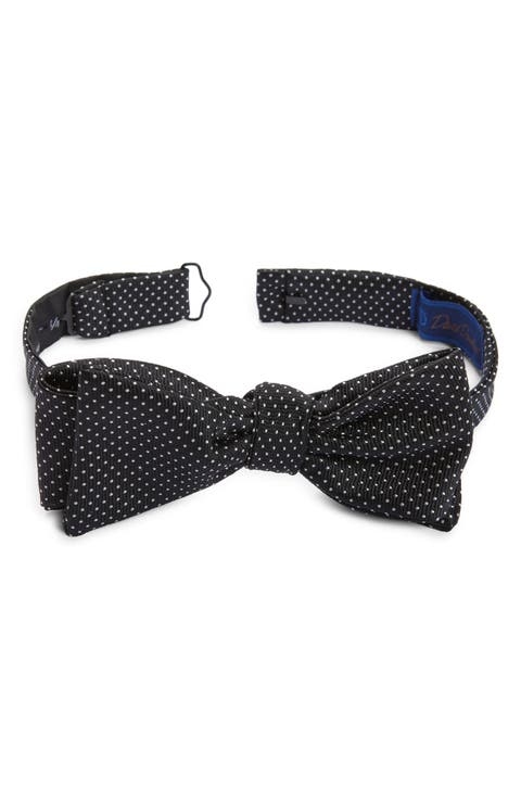 Pre-Tied Silk Bow Tie