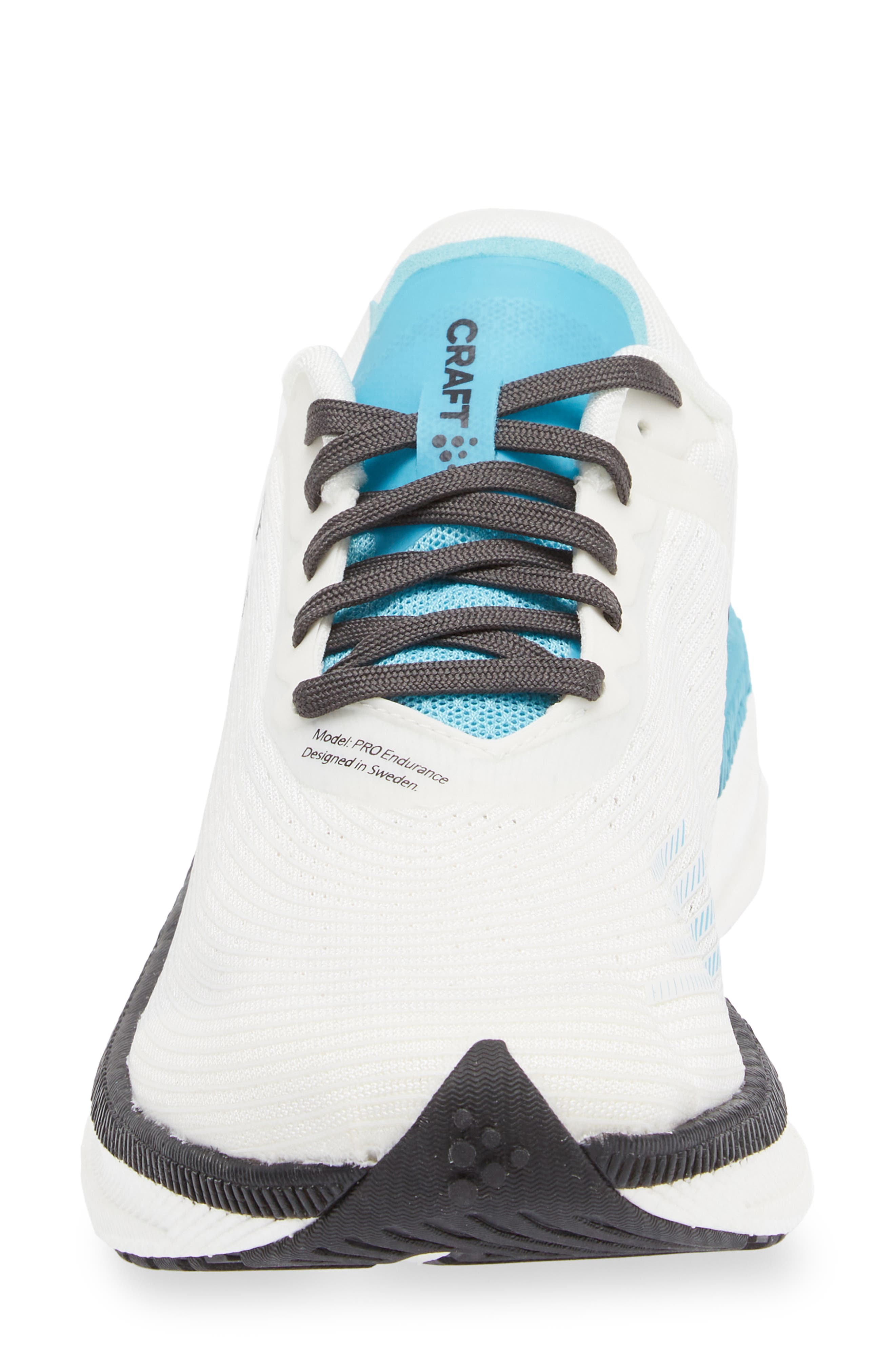 Pro Endur Distance Running Shoe, Alternate, color, WHITE-AQUAMARINE