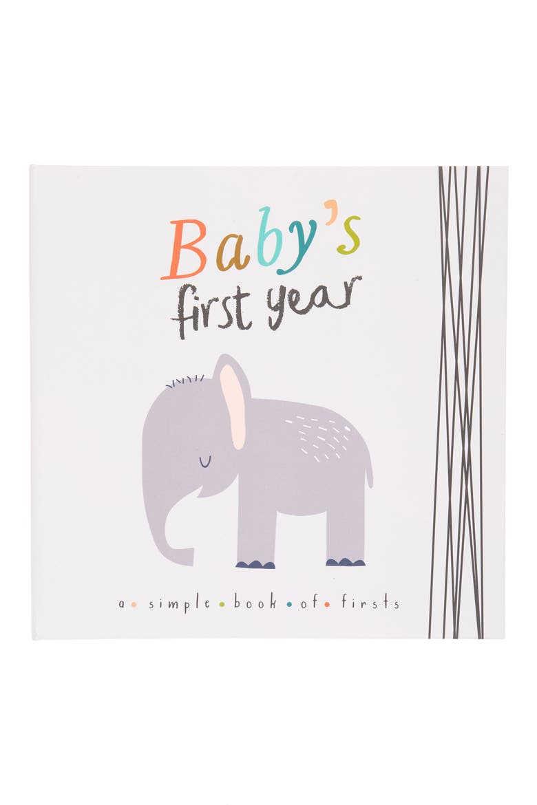 'Baby's First Year' Memory Book, Main, color, MULTI