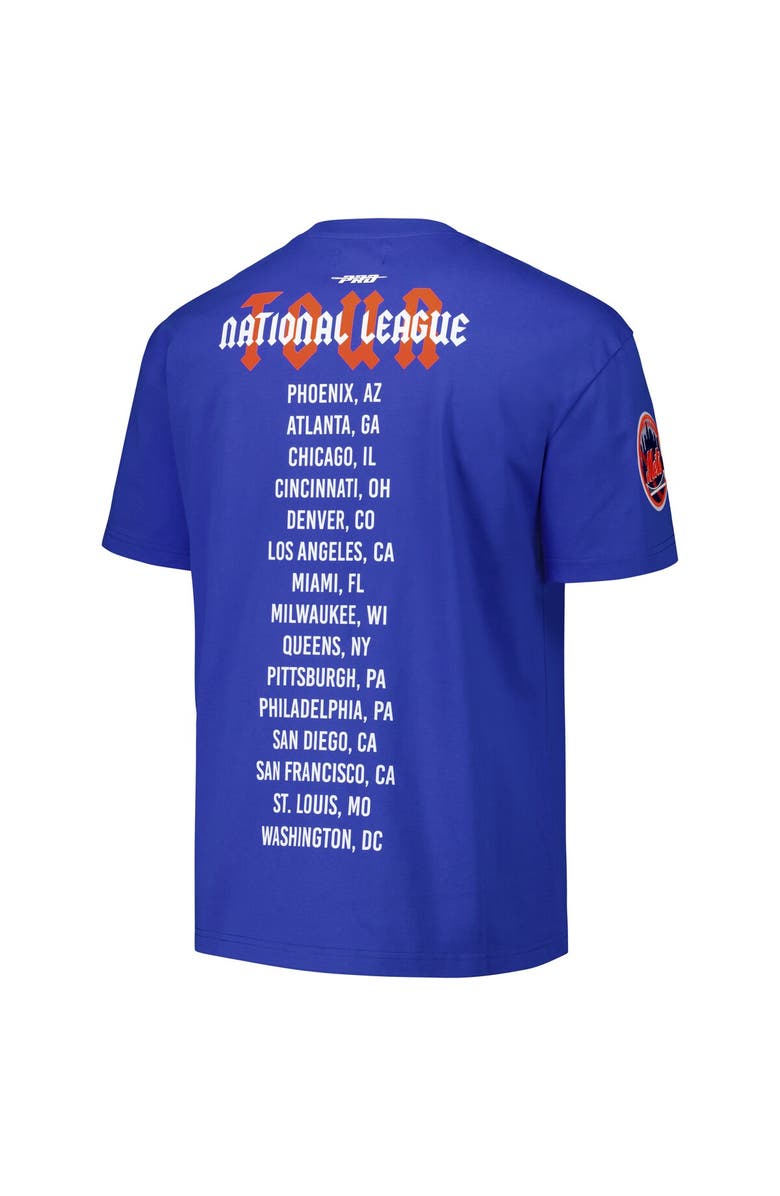 PRO STANDARD Men's Pro Standard Royal New York Mets Oversized City Tour T-Shirt, Alternate, color, Royal