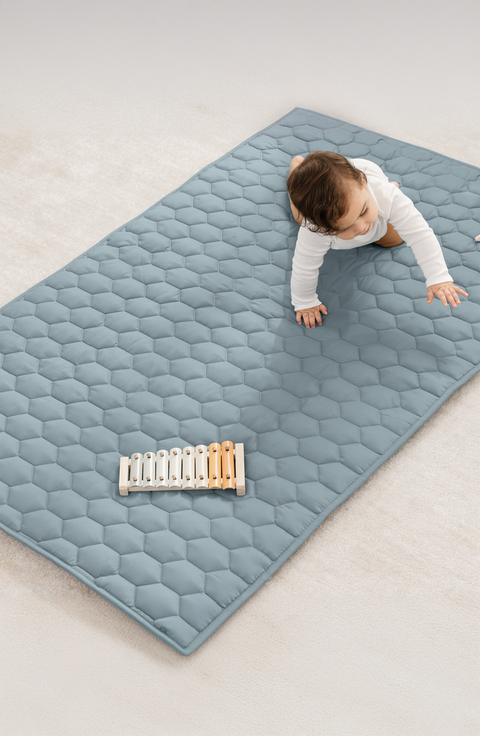 Premium Play Mat with Non-Slip Bottom, Rectangle