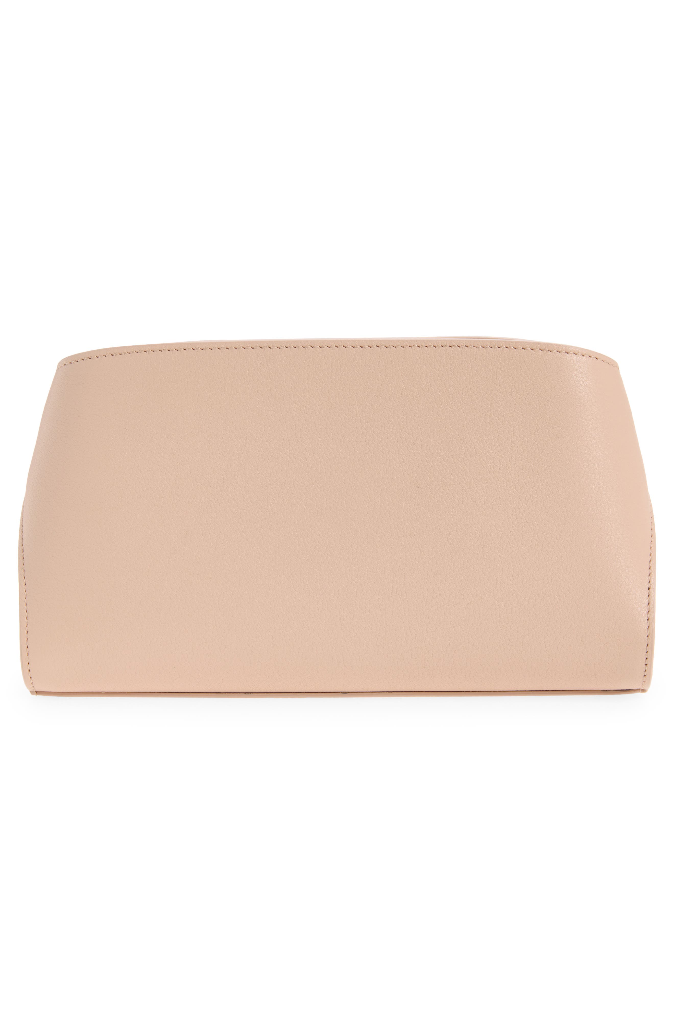 FERRAGAMO Hug East/West Crossbody Bag, Alternate, color, Dusty Pink Dusty Pink