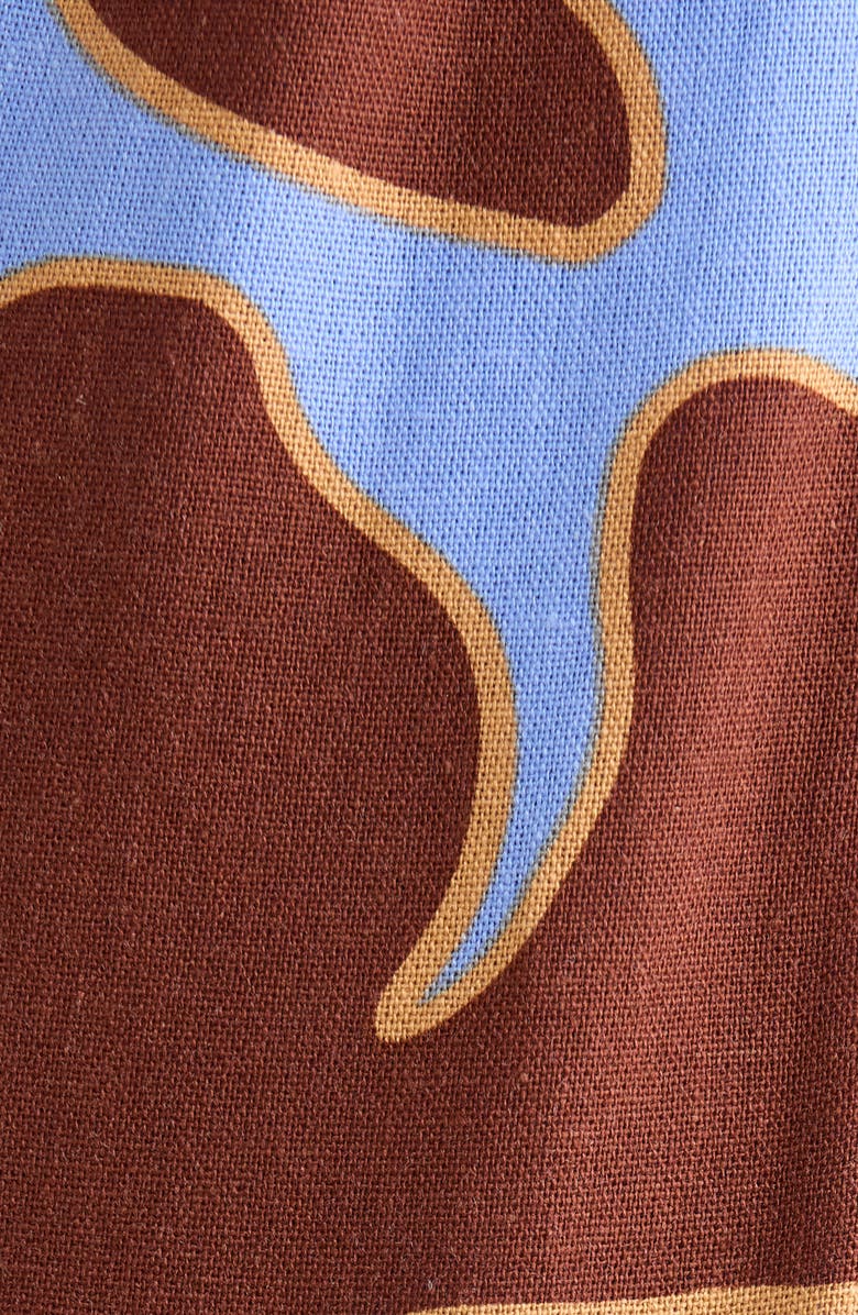 SUGARLIPS Bruceton Floral Print Long Sleeve Minidress, Alternate, color, 