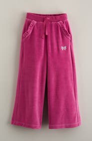 Tucker + Tate Kids' Ruffle Pocket Velour Pants