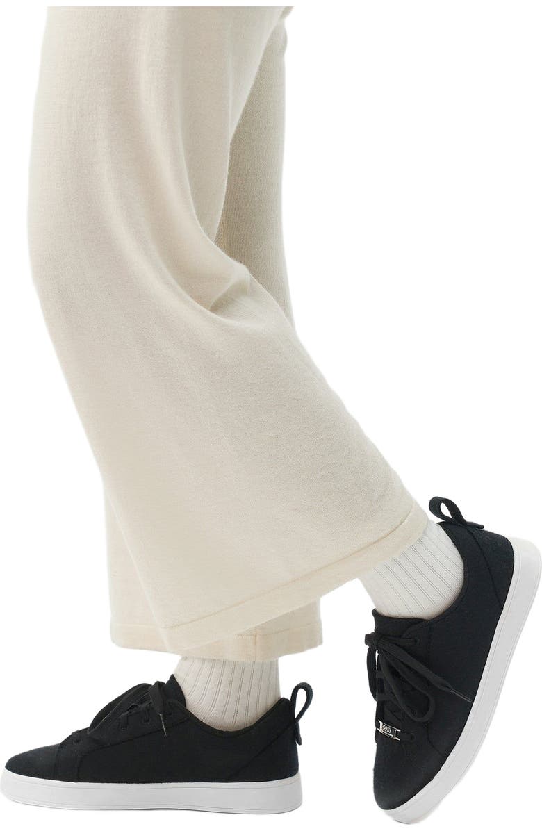 GOBI Mongolian Cashmere Cashmere Low Ankle Sneakers, Alternate, color, Black