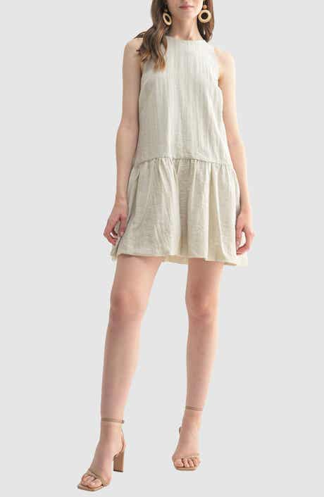 Lush Flounce Shift Dress