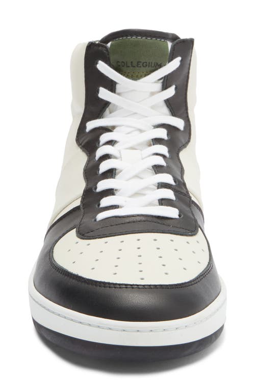 Collegium Pillar Destroyer High Top Sneaker In Green