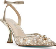 Betsey Johnson Livv Embellished Pointed Toe Pump