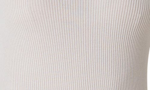 Akris Short Sleeve Silk & Cotton Rib Sweater In Greige
