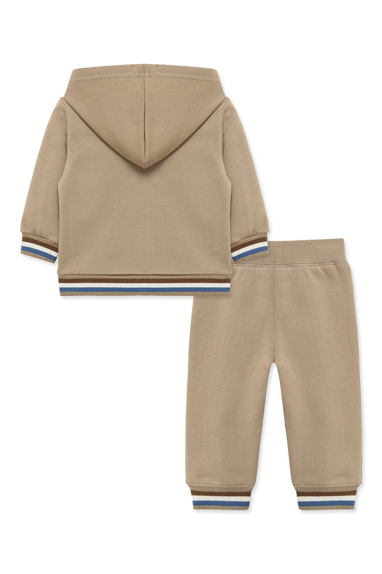 Kids' Bear 2-Piece Hoodie Set, Alternate, color, TAN