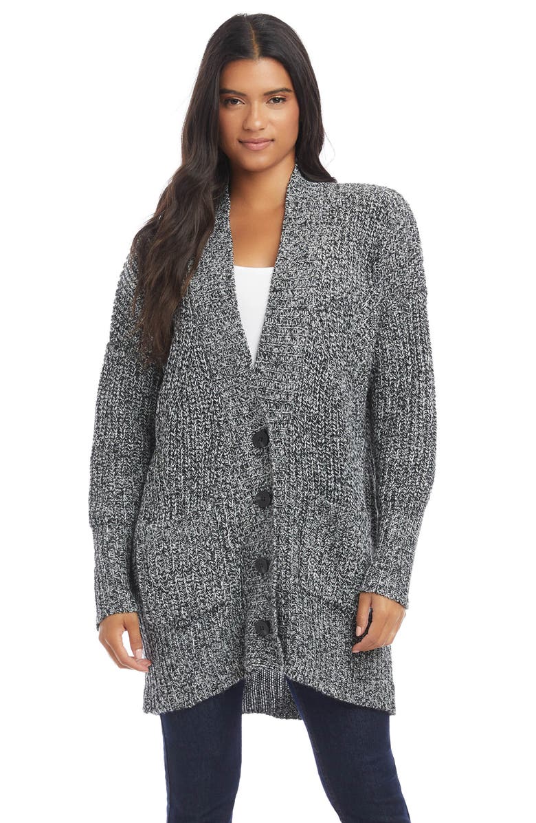 Karen Kane Grandpa Chunky Cardigan, Alternate, color, 