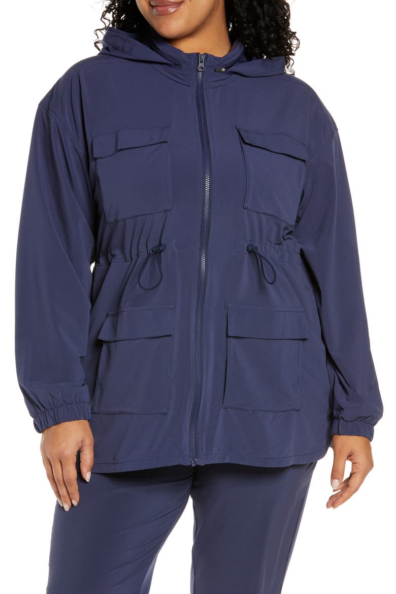 Getaway Zip-Up Utility Jacket, Alternate, color, NAVY NIGHTFALL
