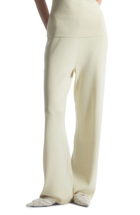 Knit Straight Leg Pants