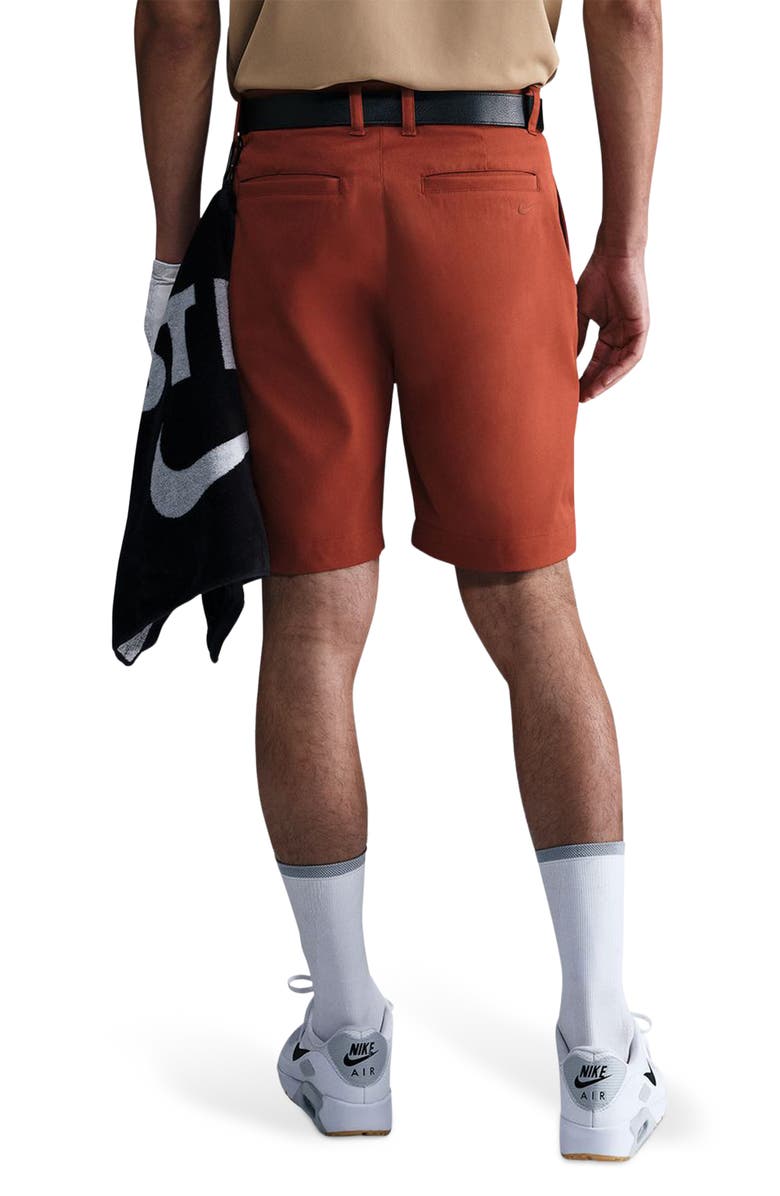 Nike Golf Dri-FIT 8-Inch Water Repellent Chino Golf Shorts, Alternate, color, Mars Stone